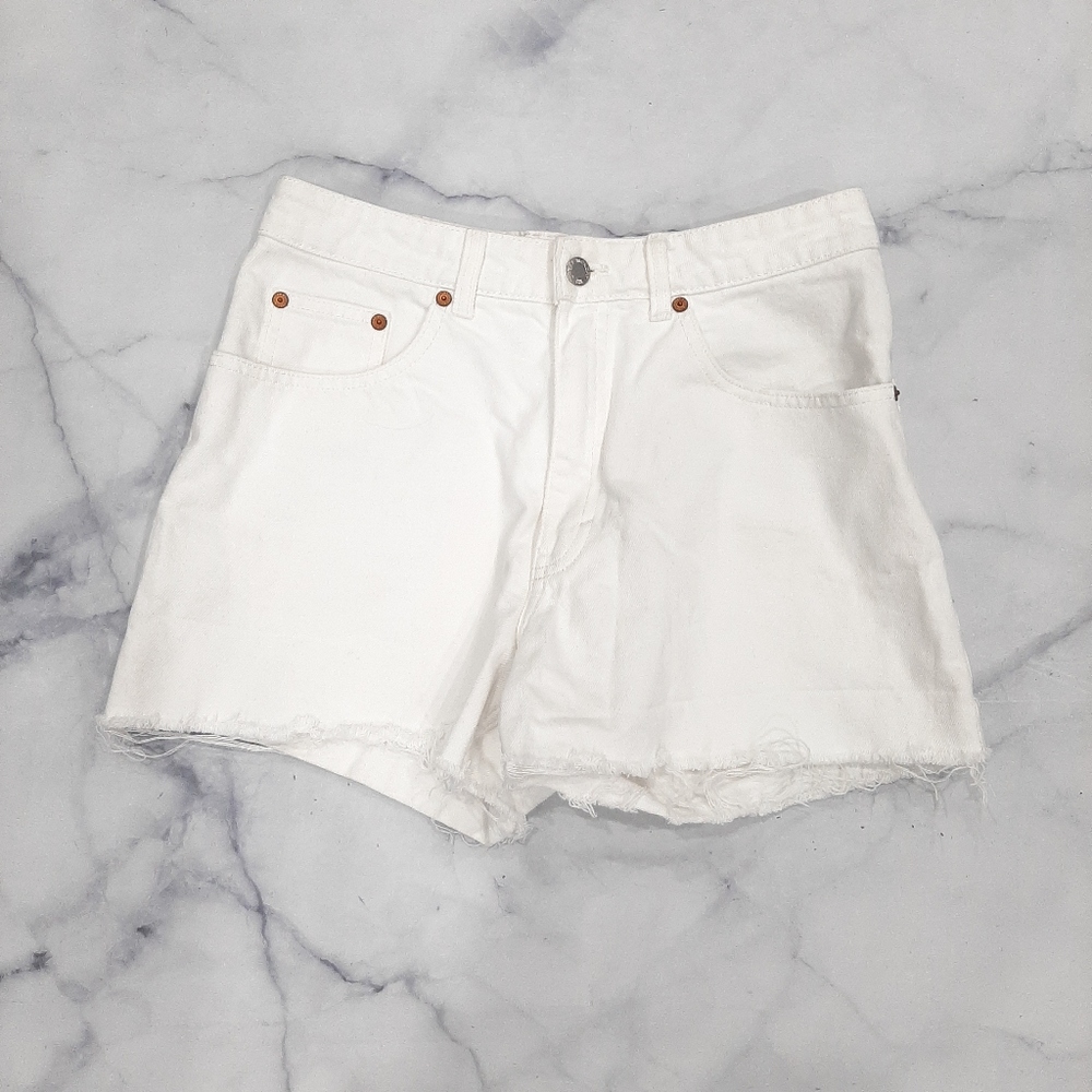 Cheap Monday Donna Shorts Blank White Size 29